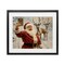 Stupell Industries Santa Selfie with Reindeer Framed Print Under Glass, design by Arlington Prints